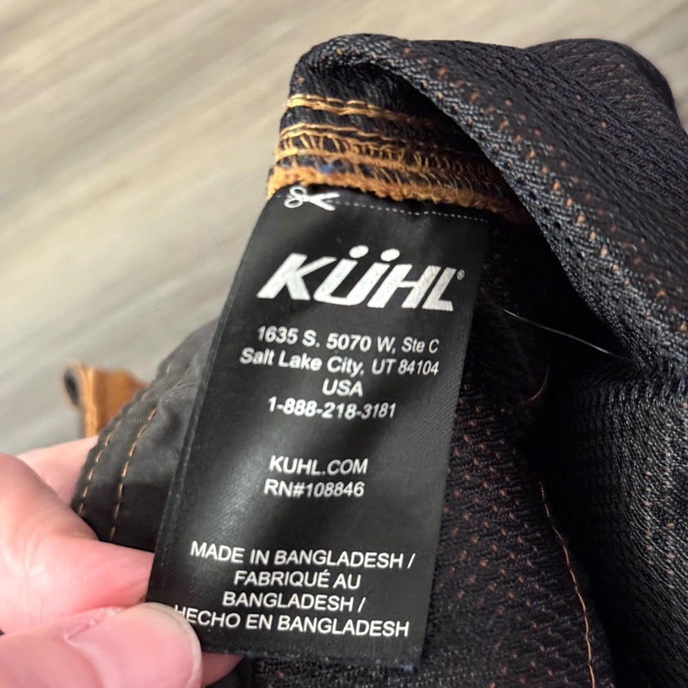 Kuhl Mens 28x28 Deceptr Hiking Pants Brown Technical Outdoor Trekking Gorpcore - Picture 8 of 9
